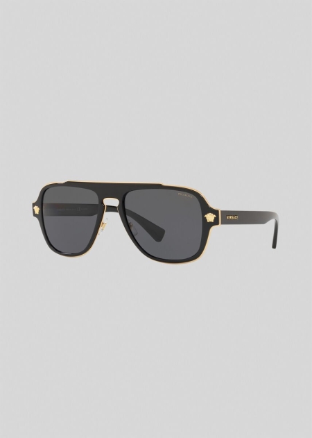 Ochelari de Soare Versace Versace Medusa Retro Charm Barbati | LBZTSQD-37